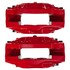 S2892 by POWERSTOP BRAKES - Red Powder Coated Calipers