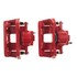 S5044EB by POWERSTOP BRAKES - Red Powder Coated Calipers