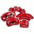 S6278 by POWERSTOP BRAKES - Red Powder Coated Calipers