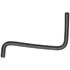 18044L by ACDELCO - HVAC Heater Hose - Black, Molded Assembly, without Clamps, Reinforced Rubber