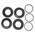 18H1148 by ACDELCO - Disc Brake Caliper Seal Kit - Rubber, Square O-Ring, Black Seal