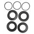 18H1148 by ACDELCO - Disc Brake Caliper Seal Kit - Rubber, Square O-Ring, Black Seal