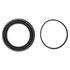 18H34 by ACDELCO - Disc Brake Caliper Seal Kit - Rubber, Square O-Ring, Black Seal