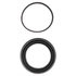 18H34 by ACDELCO - Disc Brake Caliper Seal Kit - Rubber, Square O-Ring, Black Seal