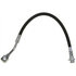 18J4886 by ACDELCO - Brake Hydraulic Hose - 16.1", Black, Silver, Corrosion Resistant Steel