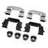 18K1074X by ACDELCO - Disc Brake Hardware Kit - Regular Brake Service Grade, Steel Clip