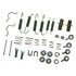 18K1194 by ACDELCO - Parking Brake Hardware Kit - 7.48" x 1.77" Shoe, with Colored Springs