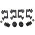 18K1586X by ACDELCO - Disc Brake Hardware Kit - Regular Brake Service Grade, Steel Clip