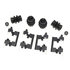 18K1586X by ACDELCO - Disc Brake Hardware Kit - Regular Brake Service Grade, Steel Clip