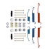 18K1598 by ACDELCO - Drum Brake Hardware Kit - 13.000" Shoe, with Colored Springs