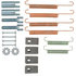 18K1635 by ACDELCO - Parking Brake Hardware Kit - Inc. Springs, Adjusters, Pins, Retainers, Wheels