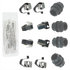 18K1740X by ACDELCO - Disc Brake Hardware Kit - Regular Brake Service Grade, Steel Clip