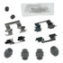 18K1723X by ACDELCO - Disc Brake Hardware Kit - Regular Brake Service Grade, Steel Clip
