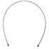 ACDelco 18P151 Parking Brake Cable Parking Brake Cable - 38.80" Cable, Fixed Wire Stop End, Steel