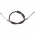 18P1452 by ACDELCO - Parking Brake Cable - Rear, 30.90", Fixed Wire Stop End, Steel