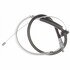 18P1701 by ACDELCO - Parking Brake Cable - Front, 46.60", Fixed Wire Stop End, Steel