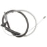 ACDelco 18P1701 Parking Brake Cable Parking Brake Cable - Front, 46.60", Fixed Wire Stop End, Steel