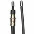 18P1995 by ACDELCO - Parking Brake Cable - Rear, 67.50", Fixed Wire Stop End, Steel