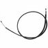 18P2507 by ACDELCO - Parking Brake Cable - Rear, 68.90", Fixed Wire Stop End, Steel