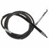 18P2524 by ACDELCO - Parking Brake Cable - Rear, 92.80", Fixed Wire Stop End 1, Rod End 2, Steel