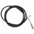 18P2563 by ACDELCO - Parking Brake Cable - Rear, 106.10", Fixed Wire Stop End 1, Eyelet End 2, Steel