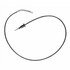 18P2802 by ACDELCO - Parking Brake Cable - Rear, 78.80", Fixed Wire Stop End 1, Eyelet End 2, Steel