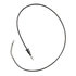 18P2802 by ACDELCO - Parking Brake Cable - Rear, 78.80", Fixed Wire Stop End 1, Eyelet End 2, Steel