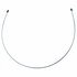 18P2817 by ACDELCO - Parking Brake Cable - 46.50" Cable, Fixed Wire Stop End, Steel