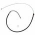 18P40 by ACDELCO - Parking Brake Cable - 57.60" Cable, Fixed Wire Stop End, Steel