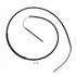 18P745 by ACDELCO - Parking Brake Cable - Rear, 85.50", Threaded End 1, Fixed Wire Stop End 2, Steel