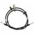 18P96984 by ACDELCO - Parking Brake Cable - Rear Driver Side, 74.803" Cable, Black