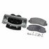 18R2535 by ACDELCO - Disc Brake Caliper - Black, Loaded, Floating, Uncoated, Female Inlet Fitting