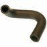 20042S by ACDELCO - Engine Coolant Radiator Hose - 11.6" Centerline, Black, Reinforced Rubber