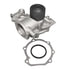 252-235 by ACDELCO - Engine Water Pump - Steel, Reverse Impeller, 8 Vane, Timing belt