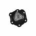 252-257 by ACDELCO - Engine Water Pump - 3 Hub Holes, Steel, Reverse Impeller, 6 Vane, Timing belt