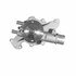 252-486 by ACDELCO - Engine Water Pump - 4 Hub Holes, Steel, Reverse Impeller, 6 Vane, Timing belt