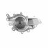 252-609 by ACDELCO - Engine Water Pump - 4 Hub Holes, Grey Iron, Standard Impeller, 9 Vane