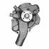 252-596 by ACDELCO - Engine Water Pump - 4 Hub Holes, Steel, Standard Impeller, 6 Vane, Timing belt