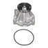 252-695 by ACDELCO - Engine Water Pump - 4 Hub Holes, Steel, Reverse Impeller, 7 Vane, Timing belt