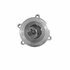 252-695 by ACDELCO - Engine Water Pump - 4 Hub Holes, Steel, Reverse Impeller, 7 Vane, Timing belt