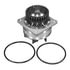 252-831 by ACDELCO - Engine Water Pump - Steel, Standard Impeller, 6 Vane, Timing belt