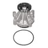 252-948 by ACDELCO - Engine Water Pump - 4 Hub Holes, Steel, Reverse Impeller, 7 Vane, Timing belt