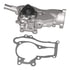 252-996 by ACDELCO - Engine Water Pump - 3 Hub Holes, Steel, Standard Impeller, 6 Vane, Timing belt