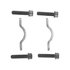 45U0505 by ACDELCO - Universal Joint Strap Kit - 0.3125" Mount Hole and Bolt Thread, Steel