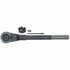 46A0599A by ACDELCO - Steering Tie Rod End - 0.787" Male, Natural, Plain, Steel, with Castle Nut