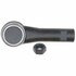 46A0929A by ACDELCO - Steering Tie Rod End - Outer, Male/Female, Black, Plain, with Castle Nut