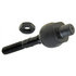 46A0986A by ACDELCO - Steering Tie Rod End - Inner, Male, Natural, Plain, Steel, with Castle Nut