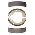 14636B by ACDELCO - Drum Brake Shoe - Rear, 8.86 Inches, Bonded, without Mounting Hardware