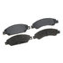 14D1092CH by ACDELCO - Disc Brake Pad Set - Front, Bonded, Ceramic, Original Part Design