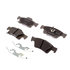 14D1498CH by ACDELCO - Disc Brake Pad - Ceramic, Original Part Design, with Hardware